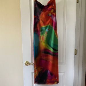 Zara Printed Tulle Dress